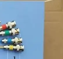 

European SCART or Japanese RGB21 Female Head To BNC, Color Supervisor Uses Broom Head Line