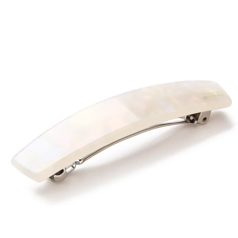 8cmロングのフレンチヘアクリップ、ヘアピン、バレッタ、アセテート、韓国ファッション、高品質ヘッドウェア、ヘアアクセサリー、女性と女の子向け