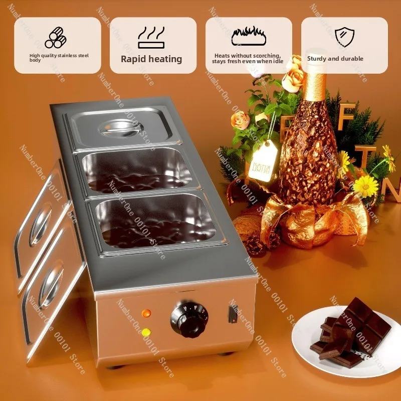 Cross-border hot-selling chocolate melting pot, commercial melting furnace, chocolate melting machine, manufacturer wholesale