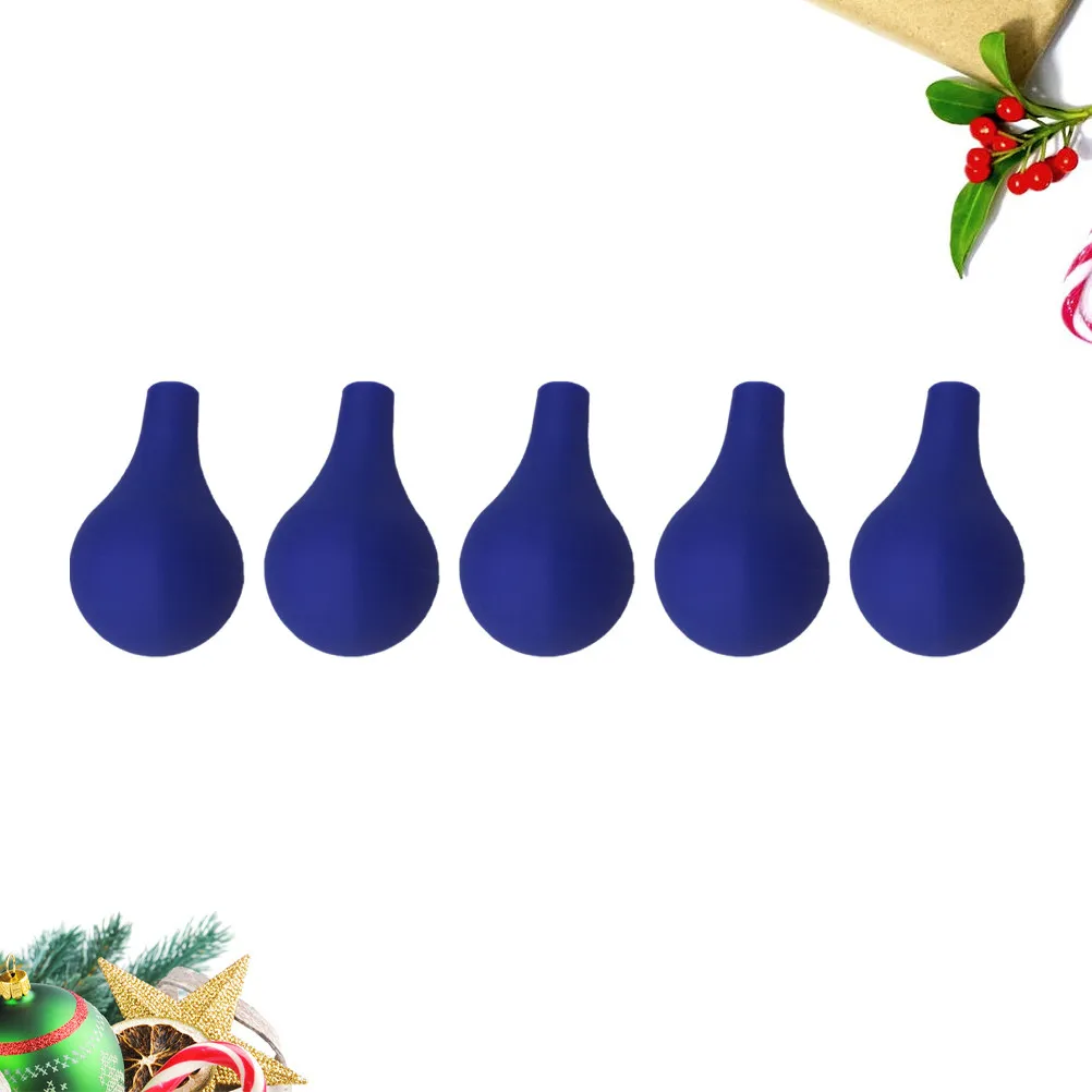 5Pcs Replacement Silicone Dropper Bulbs for Graduated Pipettes Durable Professional Laboratory Dropper Supplies