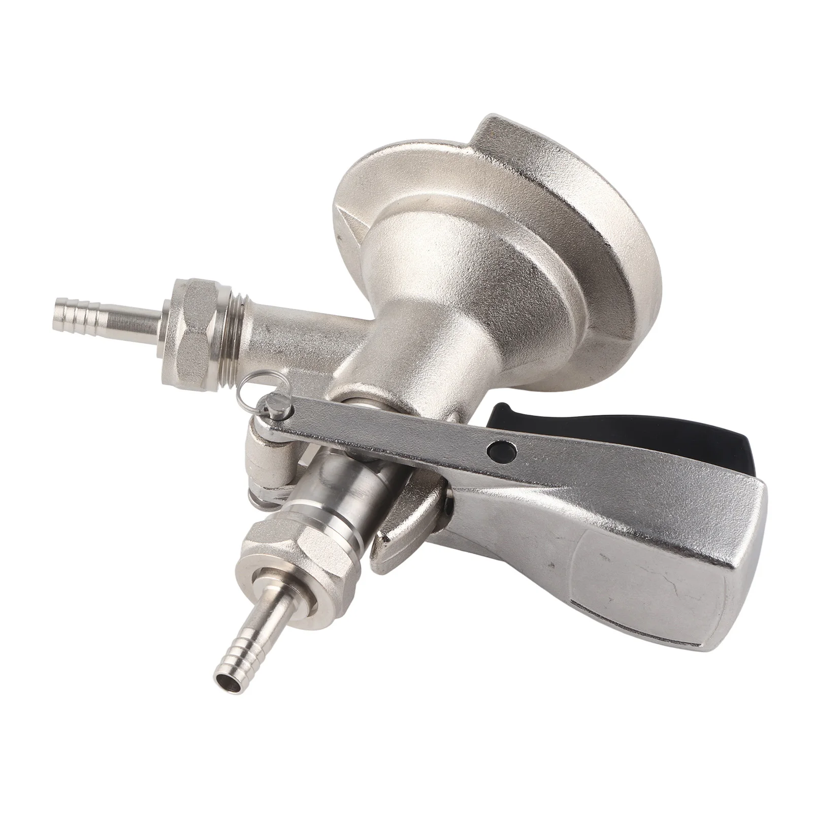 A Type Keg Coupler Stainless Steel Beer Keg Dispenser Connector Dispensing Equipment Accessory for Bar Parties