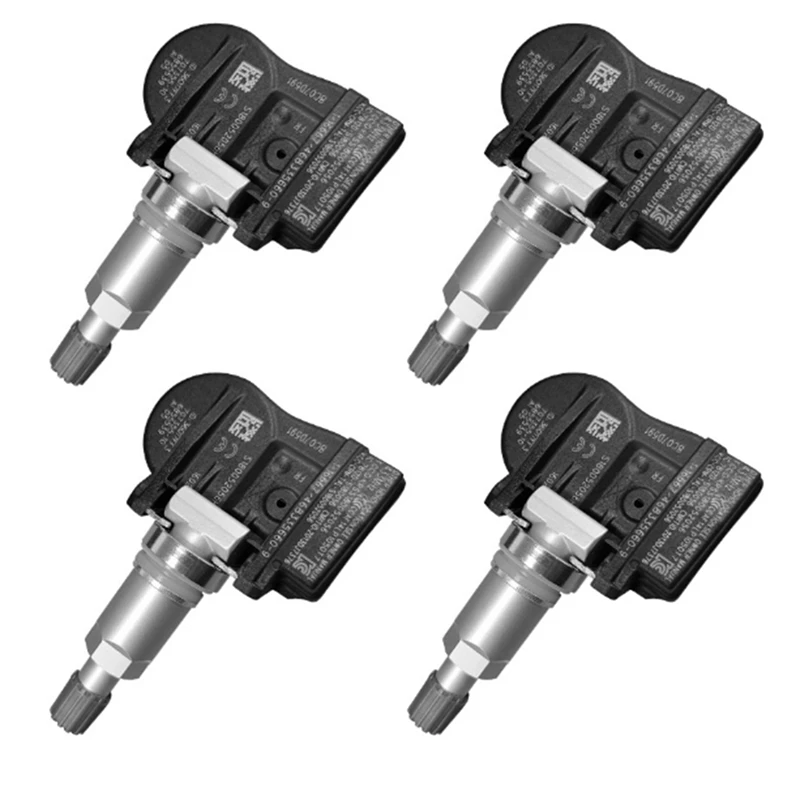 

4Pcs 433Mhz Car TPMS Sensor Tire Pressure Sensor Monitoring System 407000435R For Renault Megane Fluence Latitude