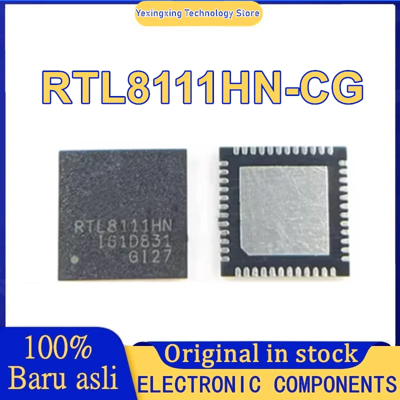 

5 шт. RTL8111HN-CG RTL8111HN QFN-48 микросхема 100% новый оригинальный в наличии
