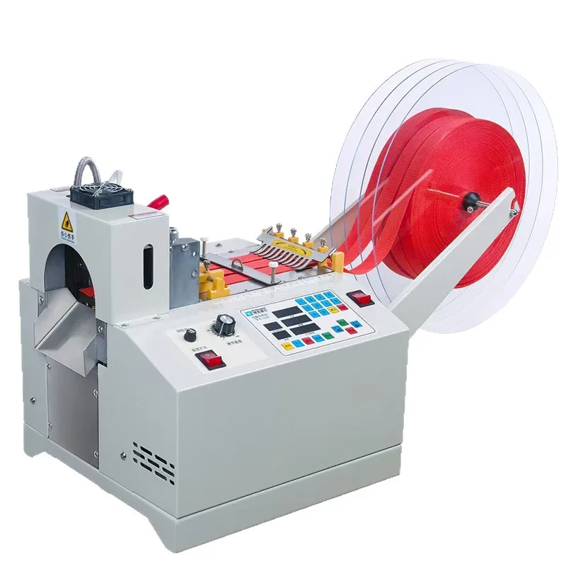 

Computer hot cutting machine elastic band Velcro cutting machine webbing hot and cold automatic belt breaking machine