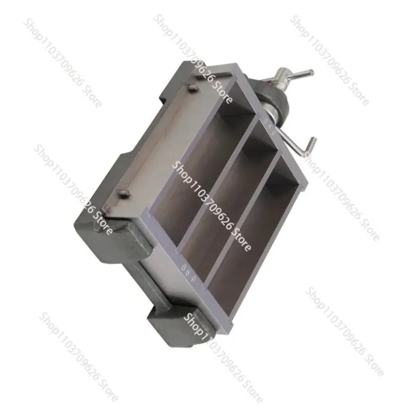 Cement mortar mold  40 * 40 * 160 soft training test block flexural compressive strength triple mold test plastic mold