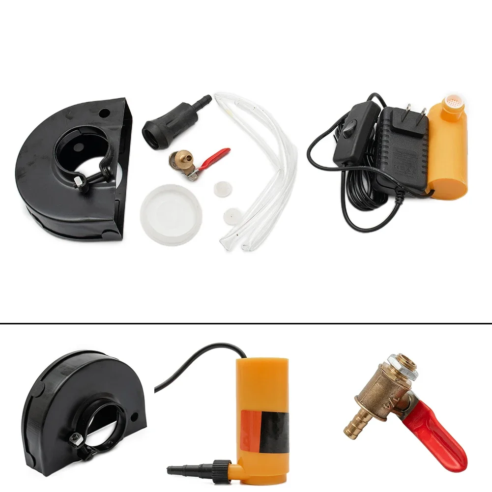 

120MM*43MM Angle Grinder Safety Guard Water Pump DC 12V 30W Dust Shroud Protective Cover Dustproof Protection Waterproof Shield