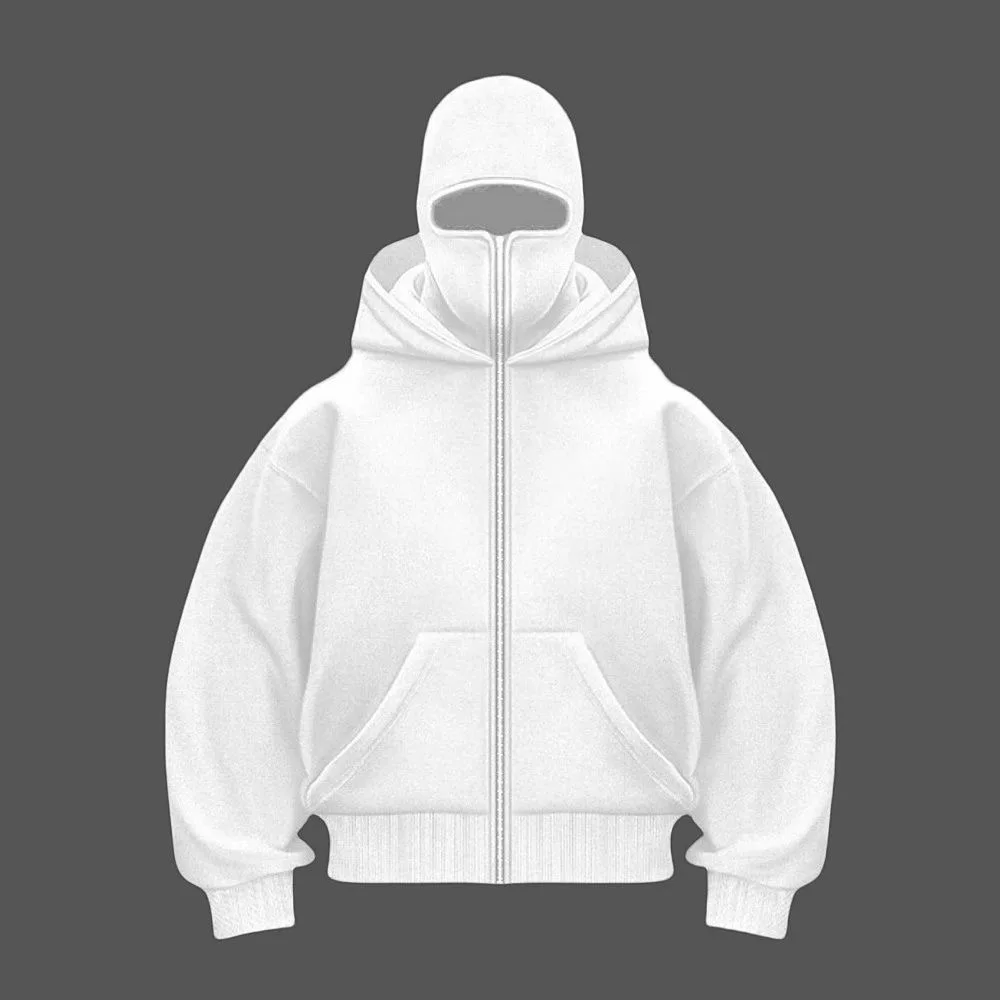 Neue Hoodies Männer zipper Strickjacke Harajuku einfarbig Sweatshirts Y2k swag stil Mode streetwear Mantel Mit Kapuze jacke coa Goth