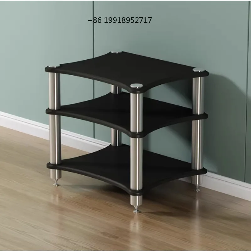 HIFI Audio Cabinet, Power Amplifier Cabinet, Audio Rack with Shock Absorber Studs JJ322