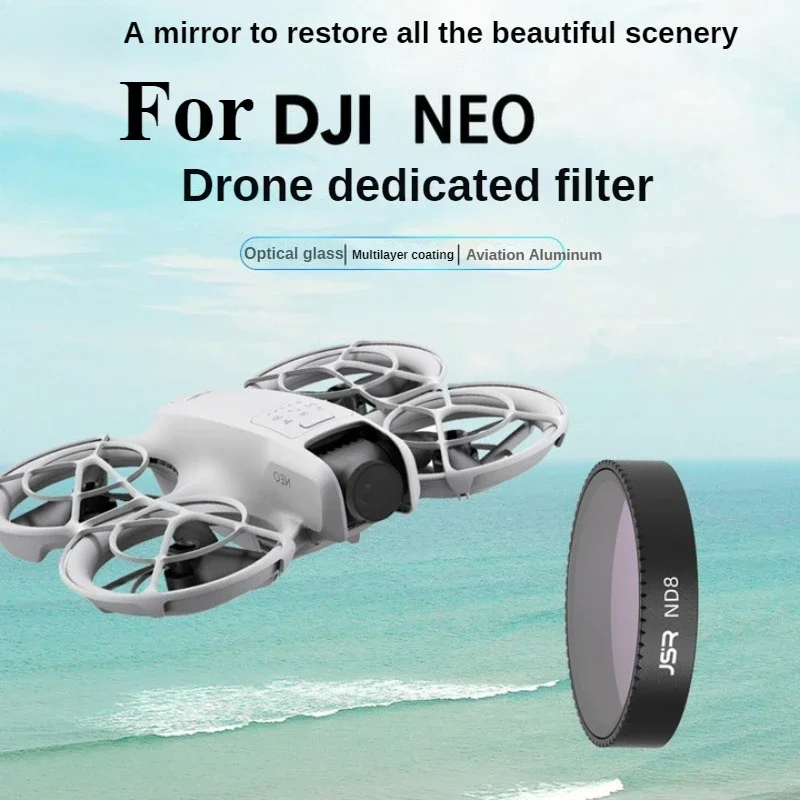 Neo Filter Set UV CPL ND8 16 32 64 NDPL Night STAR Black Soft Streak Blue for DJI NEO Heads Filters Drone Lens Accessories