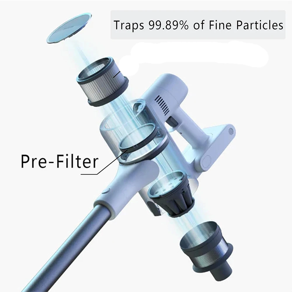 Pre-Filter for Dreame T10 T20 T30 Xiaomi G9 G10 Handheld Vacuum Cleaner Sweeper Washable Parts Replacement Accessories