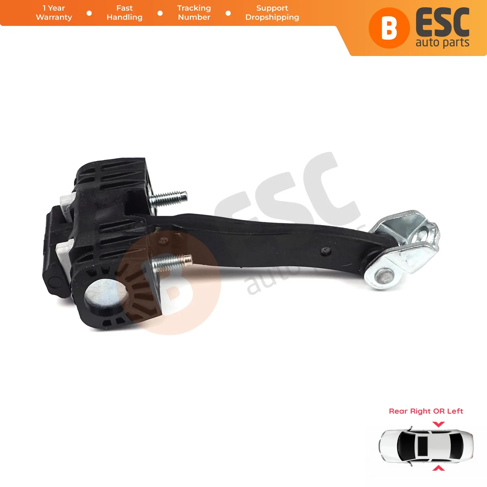 

EDP720 Rear Left OR Right Door Hinge Stop Check Strap Limiter 5160252 13107851 for Vauxhall Opel Astra H MK5 4/5 Door