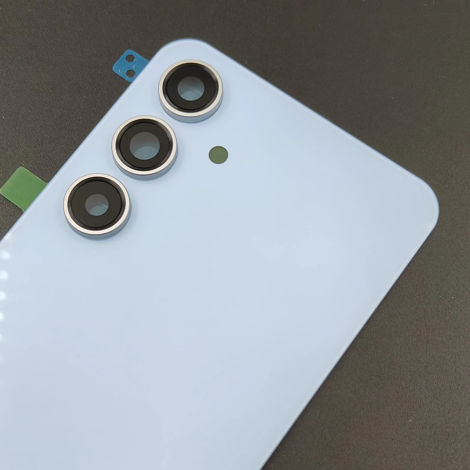 100% A+++ Glass Back Door Lid For Samsung Galaxy S24 FE Battery Cover Rear Housing Case Shell With Camera Lens Adhesive Tools