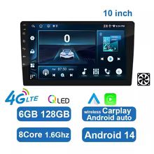 【¥21,692】ESSGOO Android カーナビ（7/9/10インチ CarPlay対応） 10インチ 6GB 128GB 特別割引-アリエク特価アラート