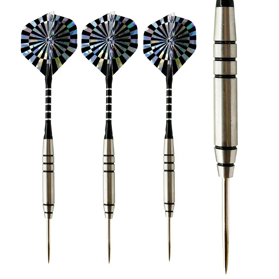 Professional Darts Steel Tip Tungsten Barrel and Aluminum Shaft PET Flight Darts Set