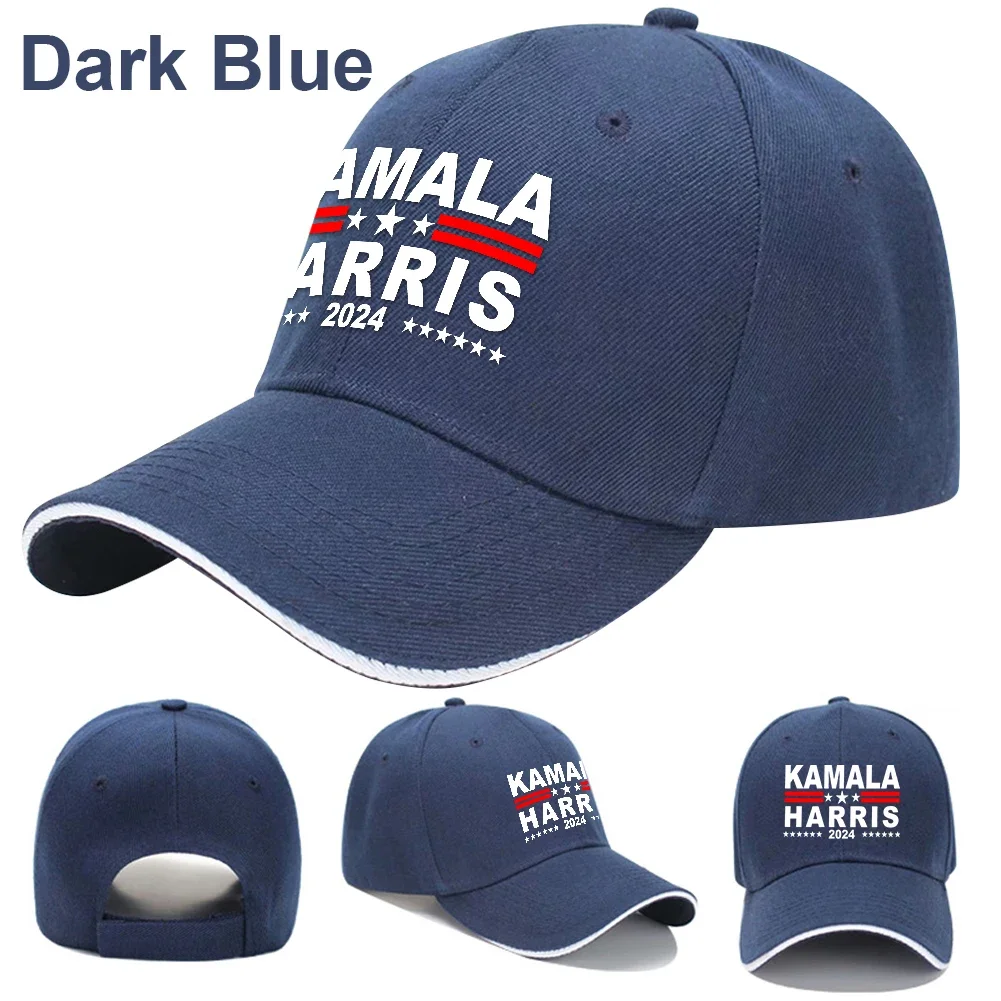 Kamala Harris Baseball Cap Trucker Hat Breathable American Patriot Hat Adjustable President Election Hat for Hiking Fishing