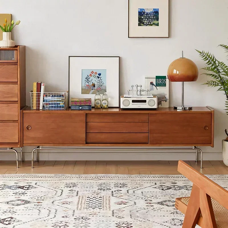 

Farmhouse Modern Living Room Tv Cabinet Luxury Floor Drawer Storage Stand Bedside Mobile Table Da Soggiorno Decor Accessories