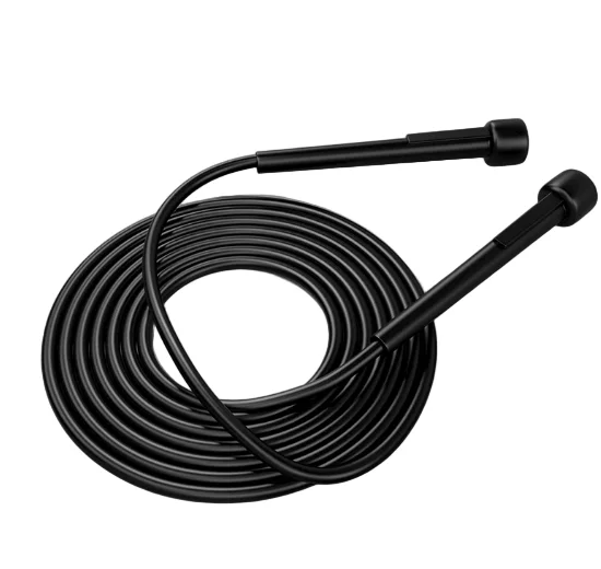 2026 Speed Adjustable Bearing Jump Rope Plastic PVC Durable Customized Fitness Training Rope Gym Home Cardio Workout Adults Whol