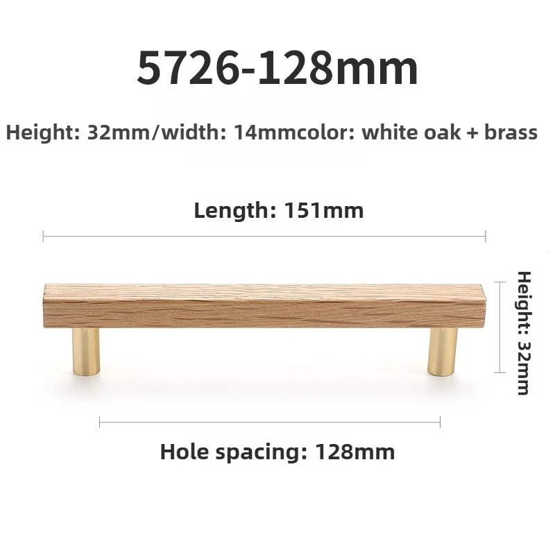 Moderner, minimalistischer Kleiderschrank-Türgriff aus Holz, Massivholz, Möbel, TV-Schrank, Balkon, Schrank, Schublade, Schrank, Türgriff