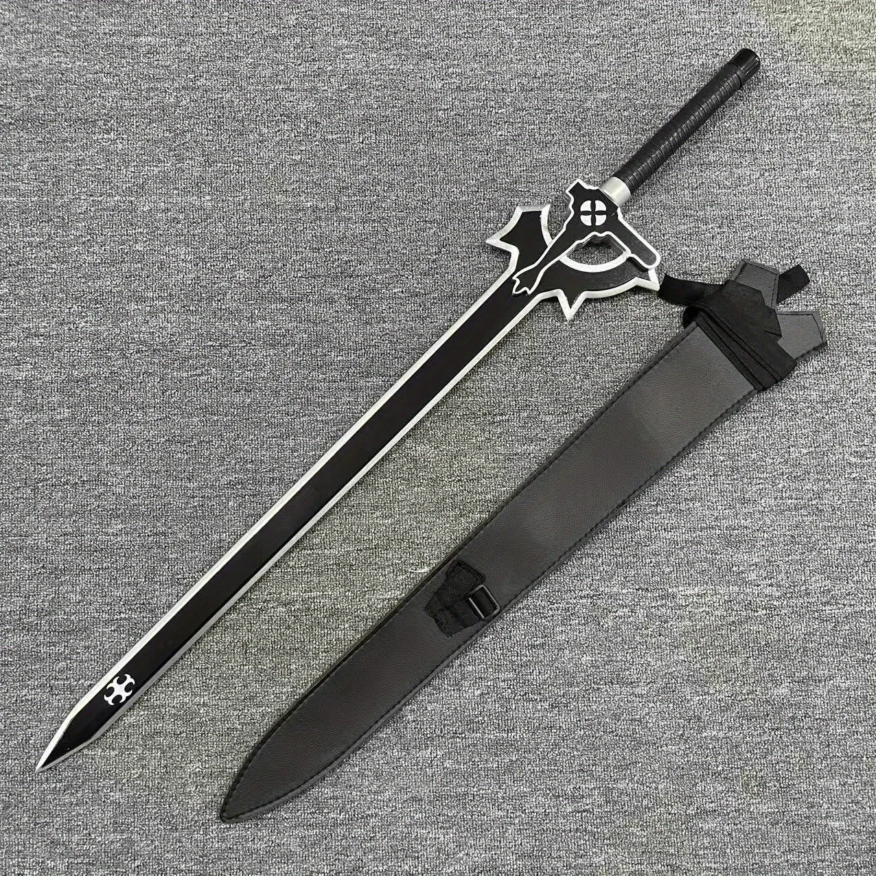 

108 см Киригая Казуто Катана Косплей Опора Ниндзя Нож Самурай Сабля Sword Art Online Аниме Кирито Реальный Размер Японская Катана Игрушка