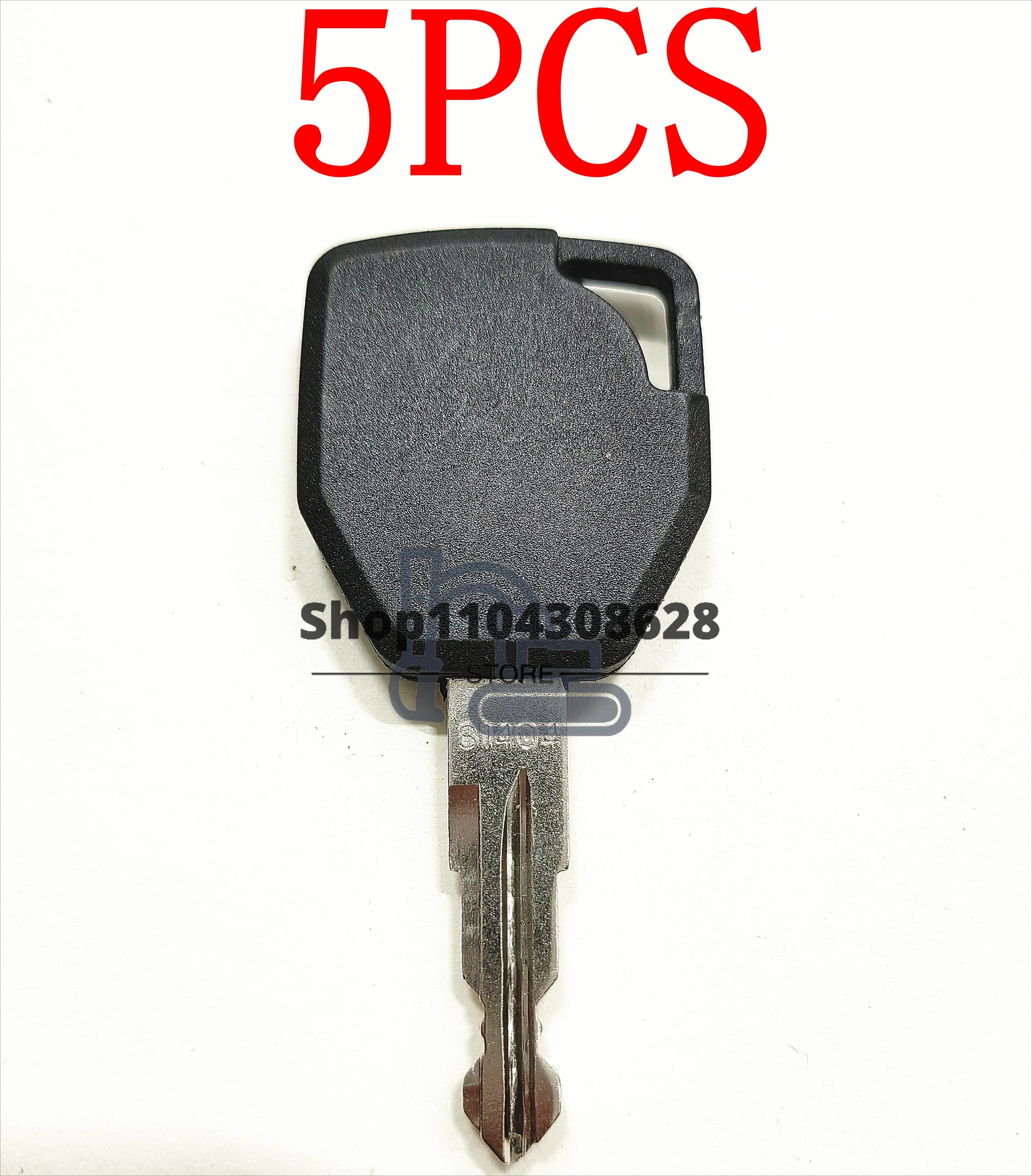 5PCS 81404 Keys 6107891M1 Ignition Key for JS Terex Backhoe 760 860 Engine New