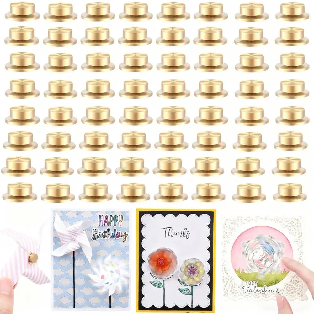 Nail Art Spin Bearings Rotary Bearing Rotary Mini Metal Bearings 360 Degree Rotation Diy Craft Spin Tools for Scrapbooking