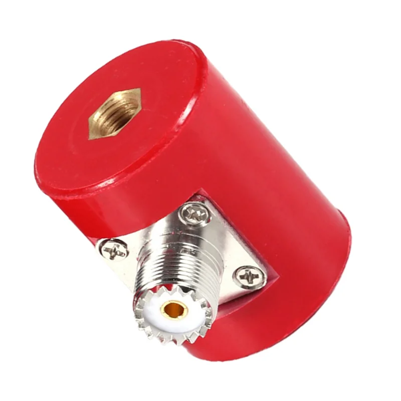 LICE-M10 スレッド 5.6M 短波伸縮アンテナベース、USDX QRP ラジオ PAC-12 用の SO239 アダプターが付属