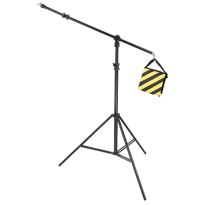 

MagicLine Two Way Adjustable Studio Light Stand With Boom Arm And Sandbag For Professional Studio