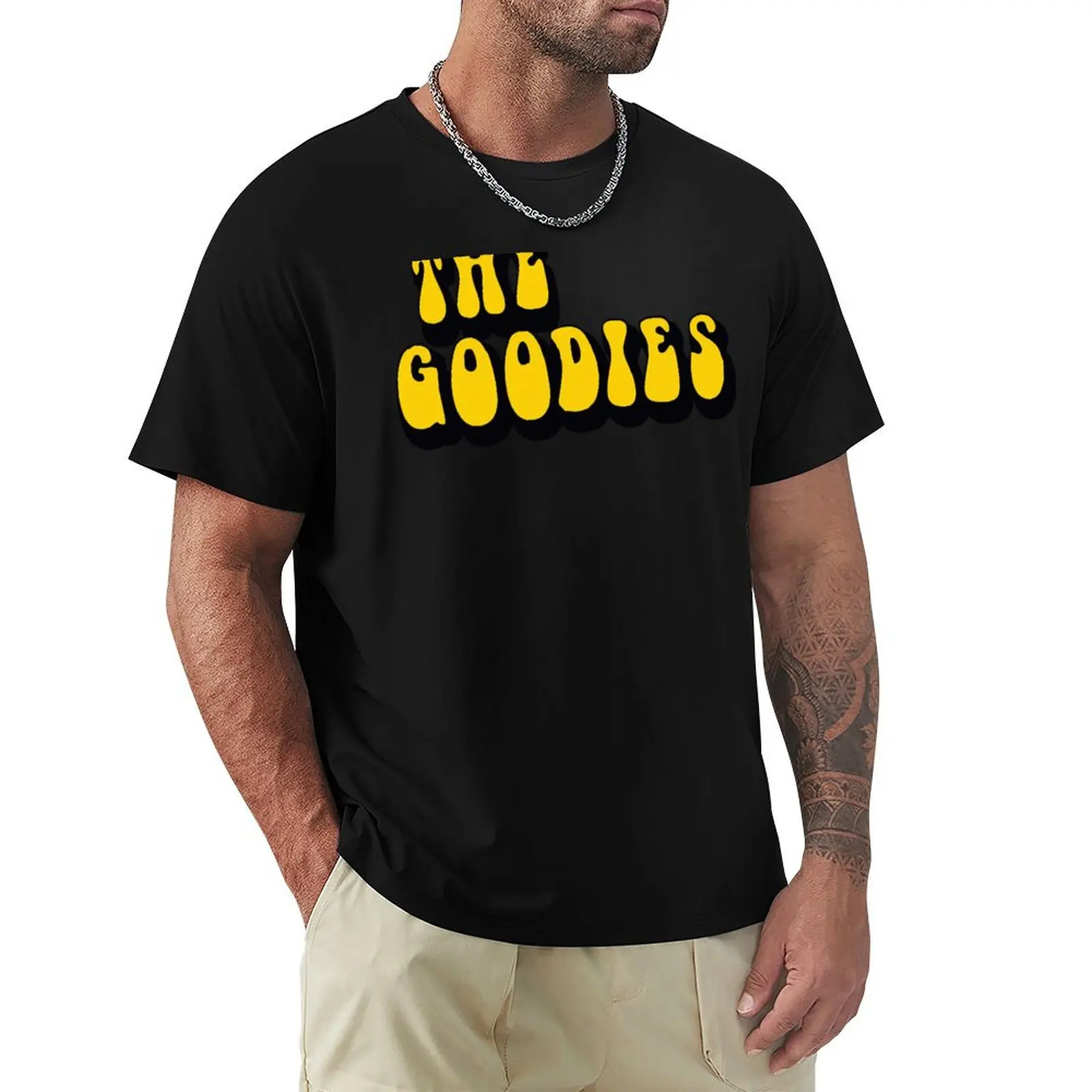 

Best seller the goodies logo merchandise T-Shirt Lightweight Gym Training T-Shirt