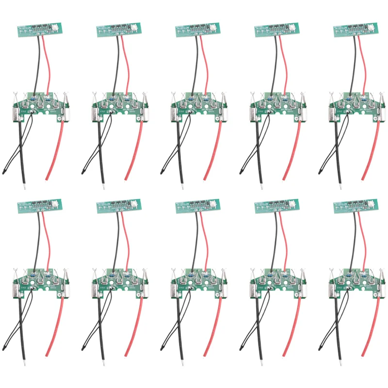 

HRBAJ-Li-Плата защиты от зарядки аккумулятора для электроинструмента 18 В 3,0 Ач 6,0 Ач BAT610 BAT609G BAT618