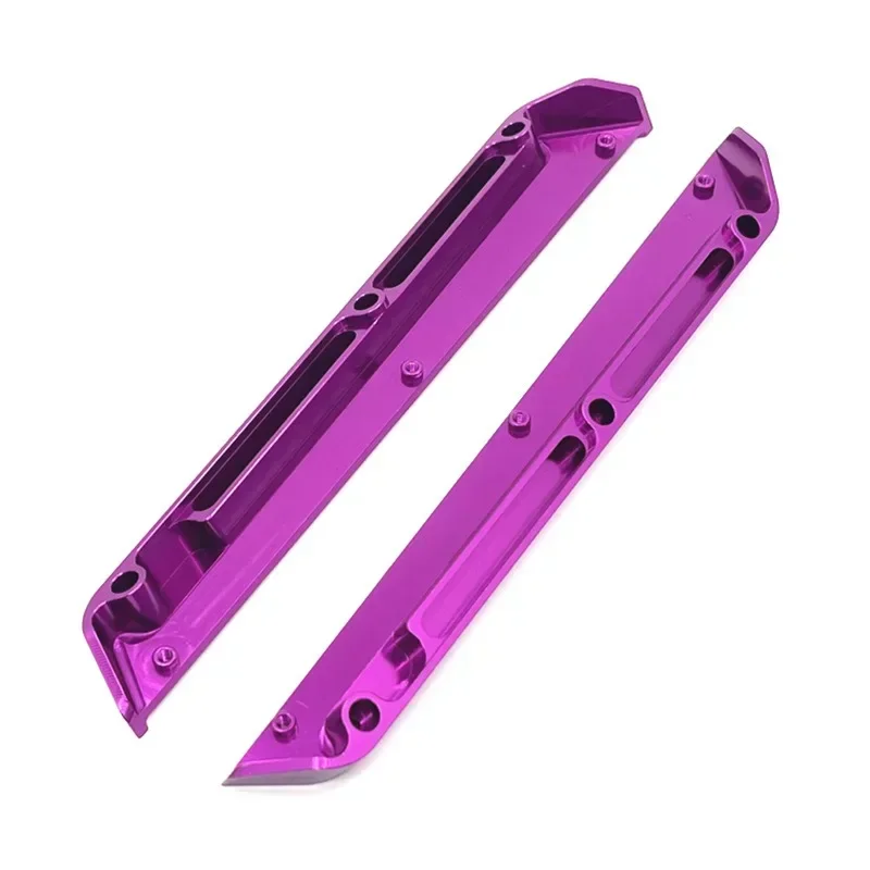 Para Wltoys 124016 124017 124018 124019 124007 Protector de chasis de Metal protección inferior 124019-1824 1/12 piezas de mejora de coche RC