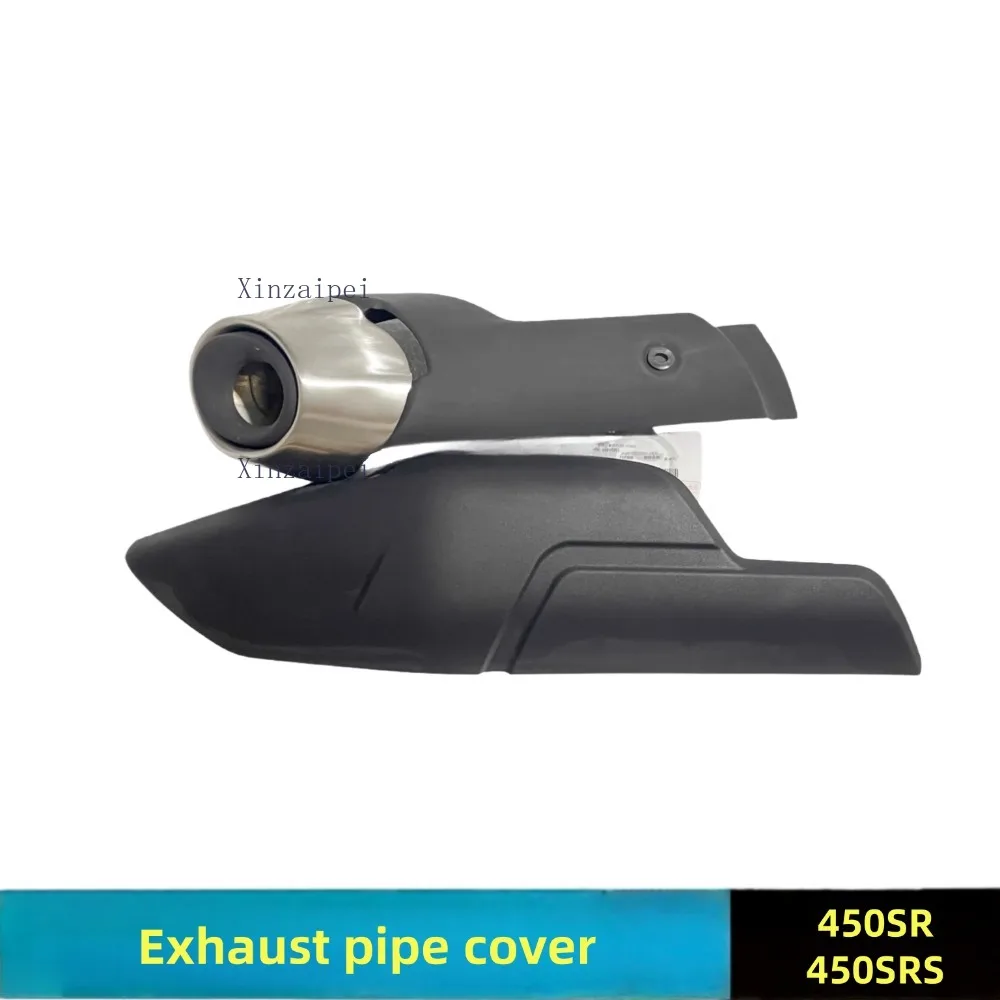 For CFMOTO 450SR 450SRS Exhaust Pipe Cover Muffler Anti Scald Plate 450 SR SRS CF400-6-9 Protective Shell Heat Insulation Plate