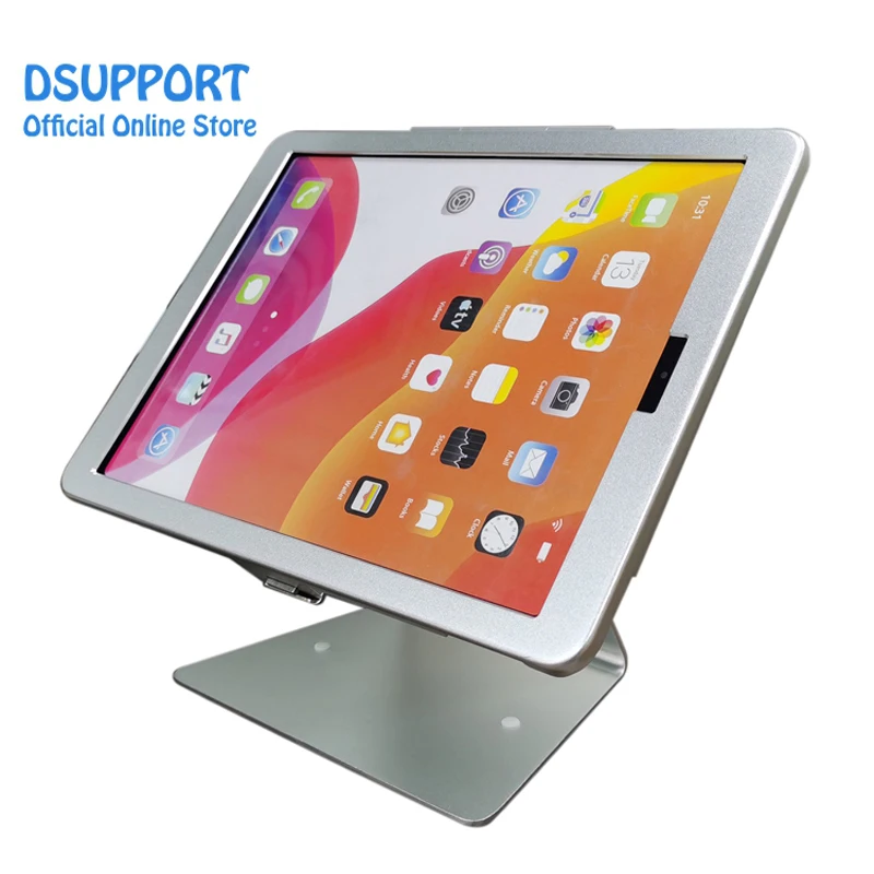 Fit for ipad 12.9 pro  3/4/5/6th desk stand anti theft design commercial display