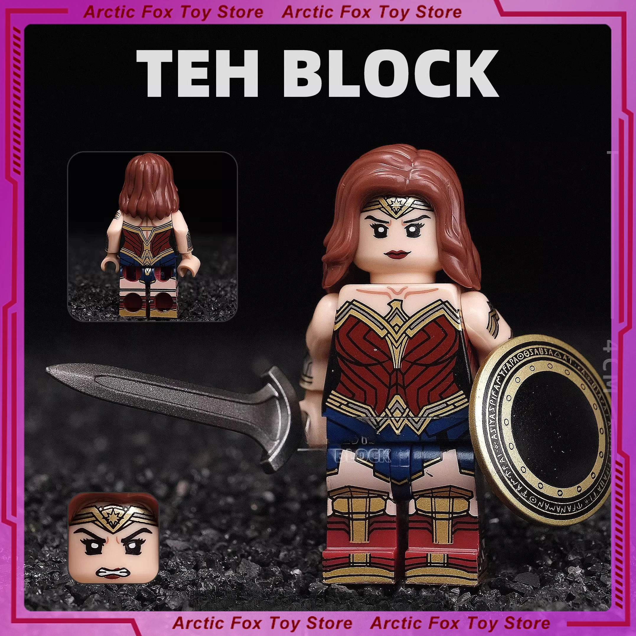 Figurine de film neuve de 4 cm, The Flash, modèle en plastique périmétrique, blocs de construction à assembler, décoration de bureau, ornements, cadeau de Nouvel An, jouet