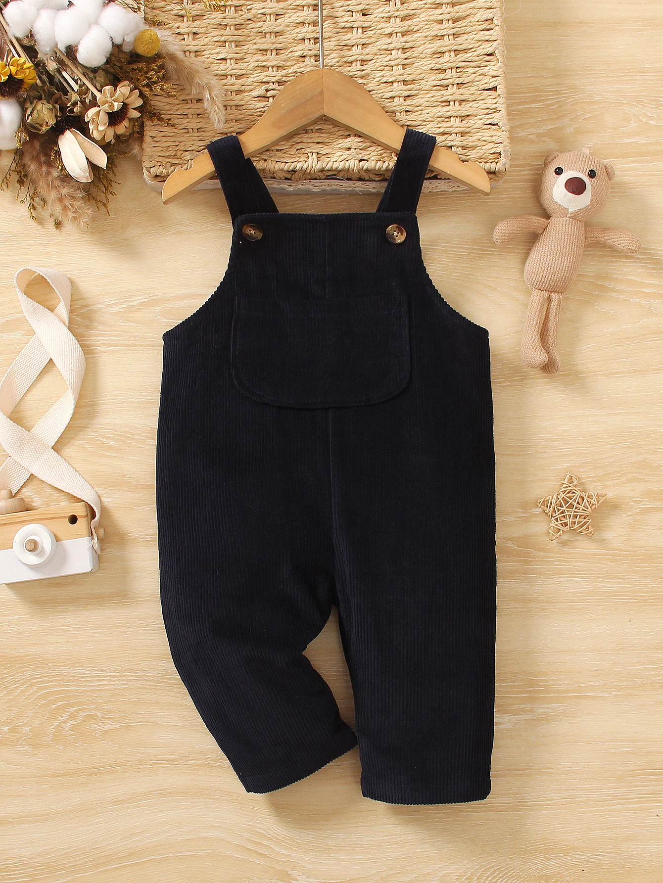3029 Korean Style Corduroy Baby Crawling Pants Spring Autumn Casual Overalls Multi-Color Toddler Kids Fashionable Clothing