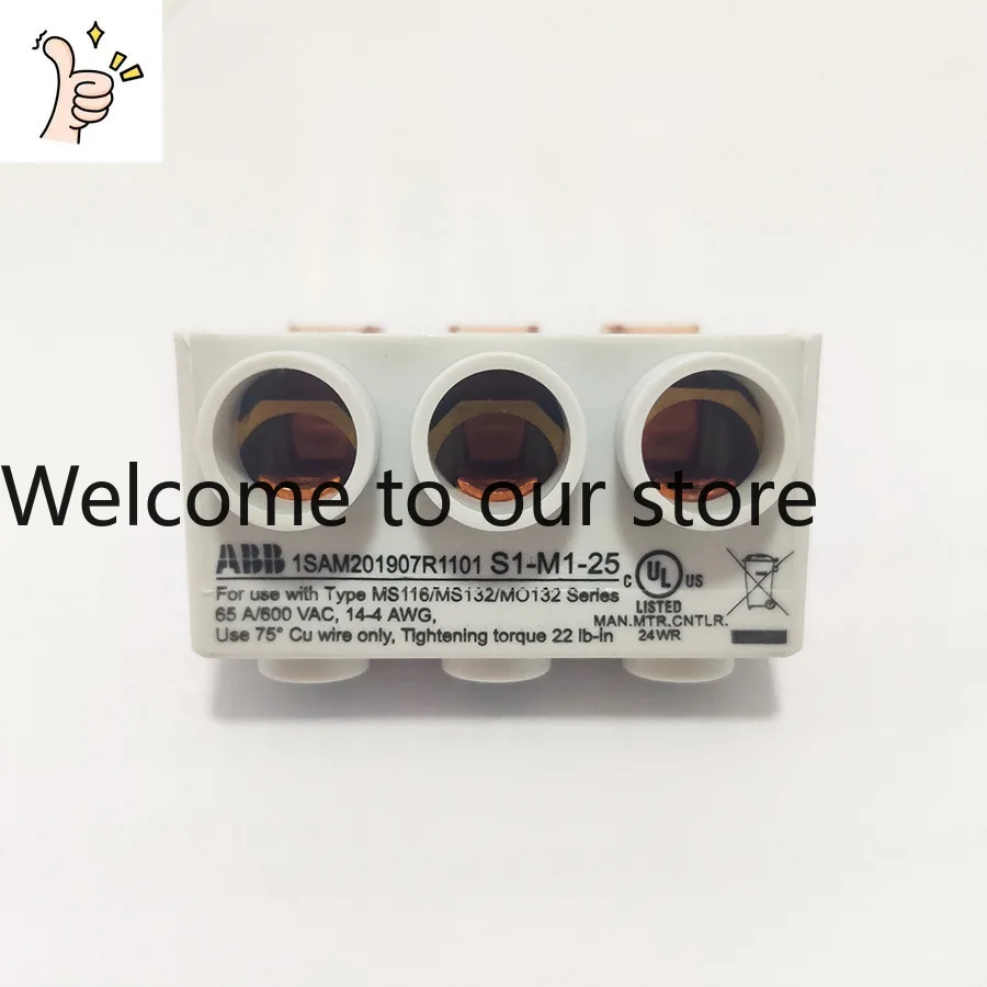 2026 Original ABB Motor Starter Bus Bar S1-M1-25 Is Suitable For MS Series Terminal Blocks In Stock