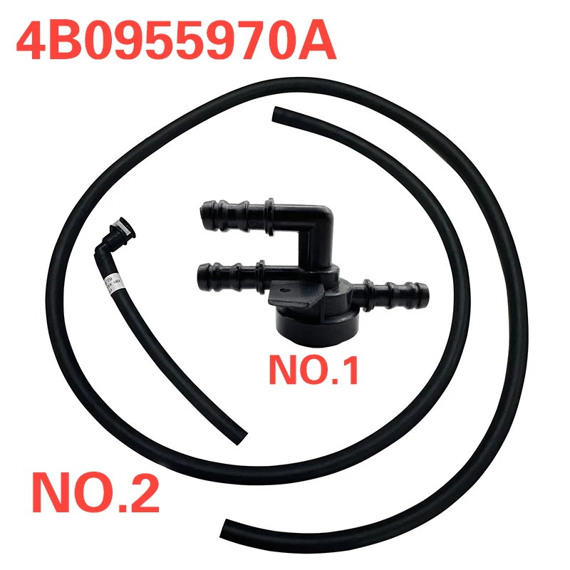 4B0955970A 4B0955481 for Audi A6 C5 1998-2005 Car headlight spray pipe three-way water pipe spray pipe joint 4B0 955 481