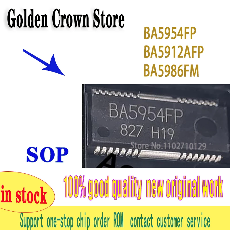 5pcs/lot BA5912AFP BA5954FP BA5986FM Brand-new HSSOP-28 IN STOCK