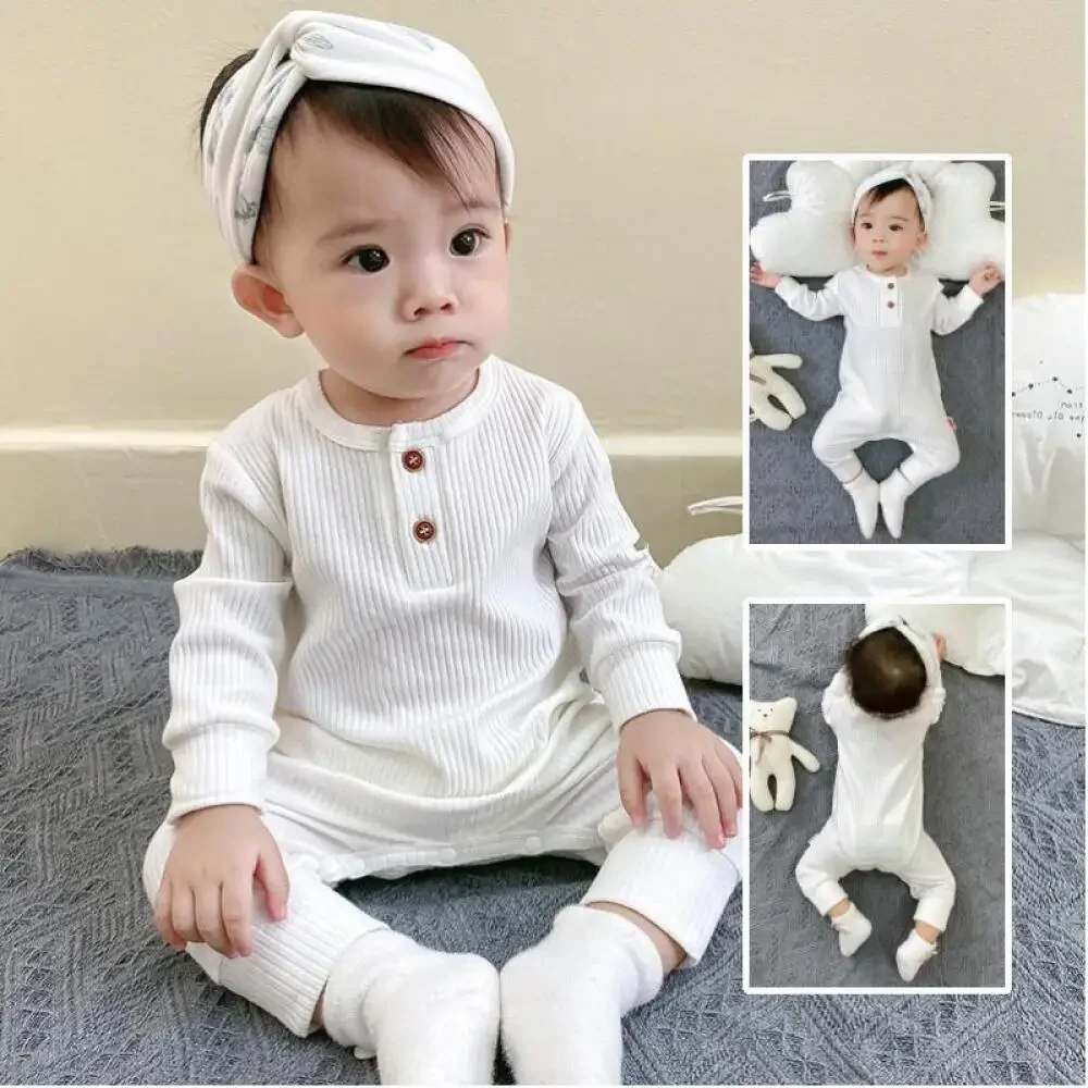 

2025 New Baby Onesie Infant Pajamas Cute Cartoon Cotton Long Sleeve Toddler Romper Baby Clothes Spring Autumn Kids Clothes