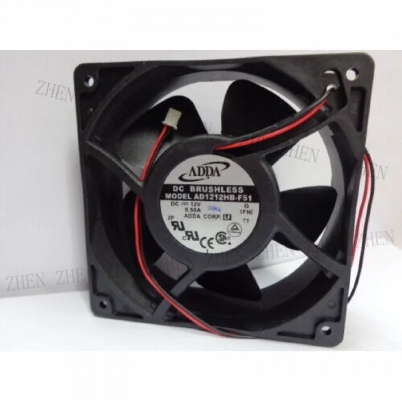 

Y ДЛЯ ADDA AD1212HB-F51 вентилятор 120*120*38 мм 2pin 12 В 0,5 А