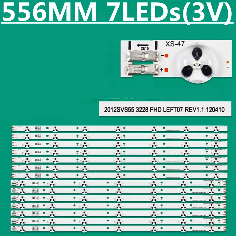 

LED Backlight Strip 2012SVS55 D1GE-550SCA-R D1GE-550SCB-R BN96-21481A BN96-2148A For UE55EH6050 UN55FH6003 UN55EH6001 UN55EH6070