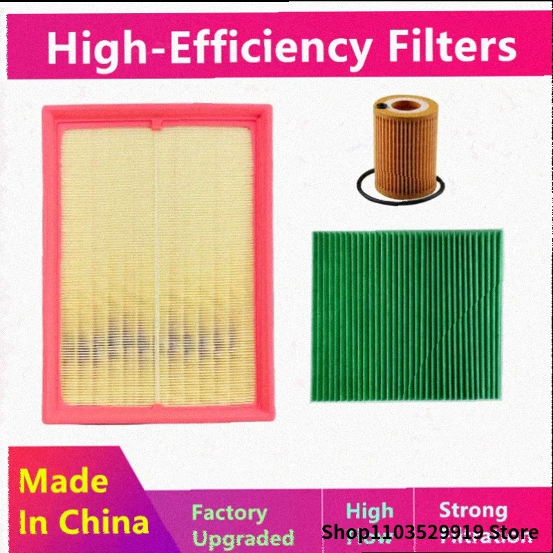 3pcs/ For Haval H5(P04) 2.0t 2.0tdi-Diesel/2023 2024 2025 2026 /Oil Filter, Air Filter, Air Conditioner Filter/Auto Parts