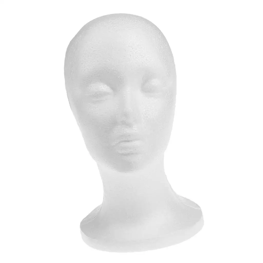 Female Head Model Wig Hair Hat Display Manikin Model 265 x 255mm