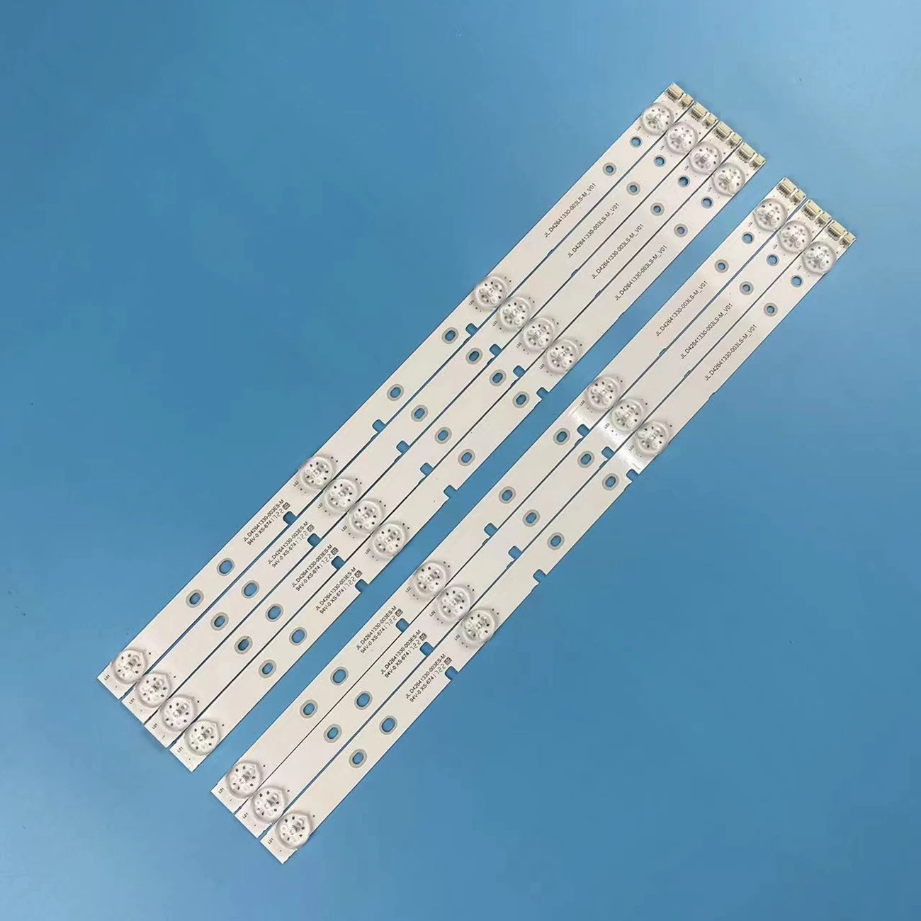 

LED backlight strip SVH420AB2 SVH420AB4 SVH420AA7_4LED for H43N5300UK H43M3000 H43MEC3050 LED43K300U 43H7C 43H7C2 LC-43N4000