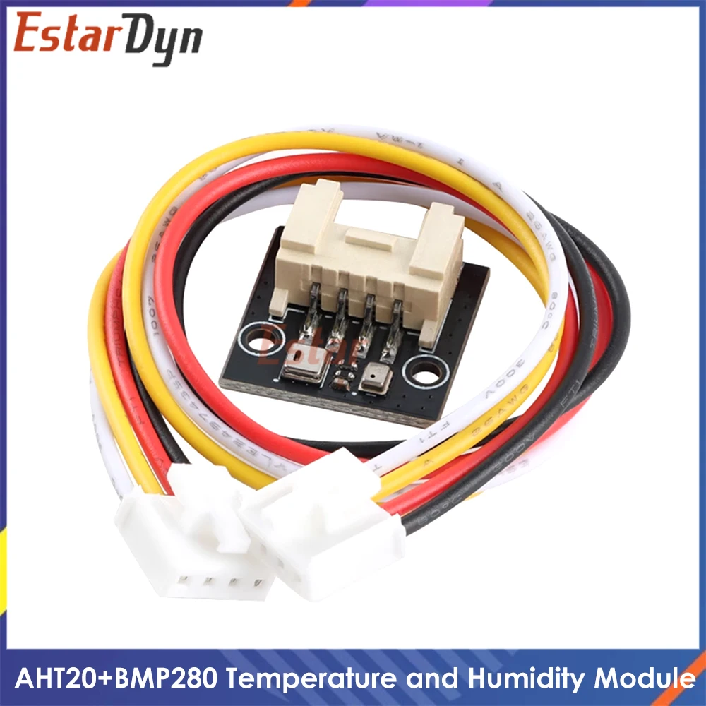 Digital Temperature Humidity Pressure Sensor AHT20 BMP280 I2C Module, 3-in-1 for Arduino ESP32 DIY IoT Weather Station