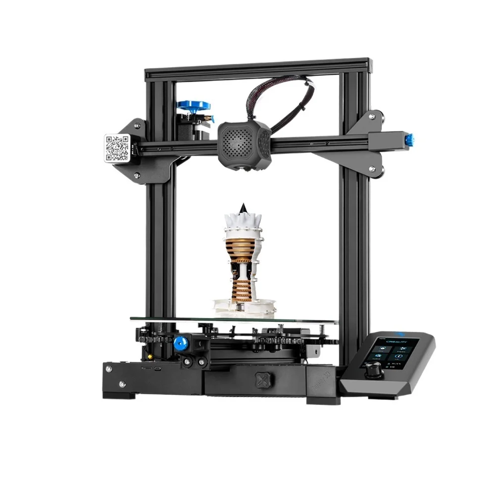 

Новые наборы 3D-принтеров Ender-3 V2, 3D принтер s с Slilent, материнская плата TMC2208 UI и цветной ЖК-дисплей 4,3 дюйма, стеклянный карборунд