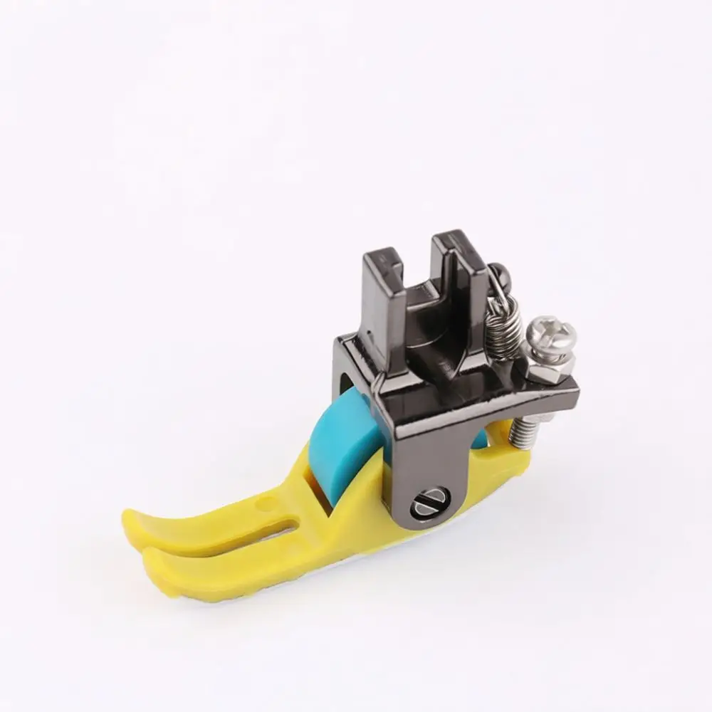 Premium Plastic Roller Foot For Industrial Sewing Machines Wide Opening Anti Stick Surface Efficient Fabric Guide