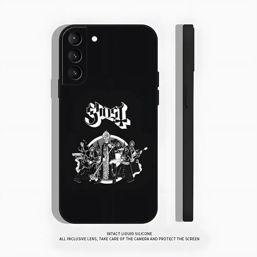 Ghost Heavy Metal Band Phone Case For Samsung A25 A13 A33 5G A54 A36 A35 A56 A52 A14 Shockproof Soft Cover