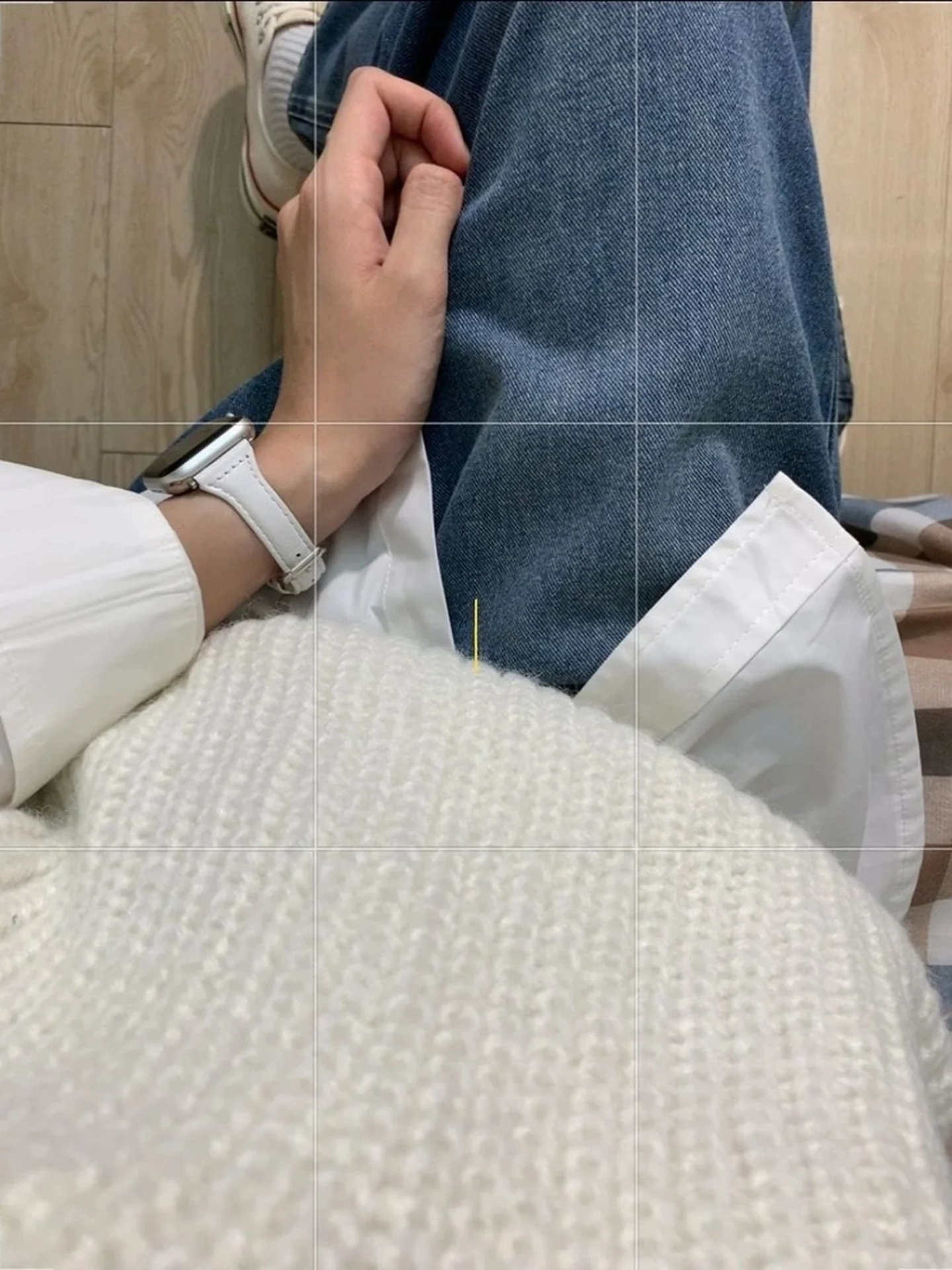 하이웨이스트 와이드 레그 스트레이트 컷 진 여성용 레트로 웨이드 데님 팬츠 가을 겨울 루즈핏 슬리밍 플로어 길이 바지