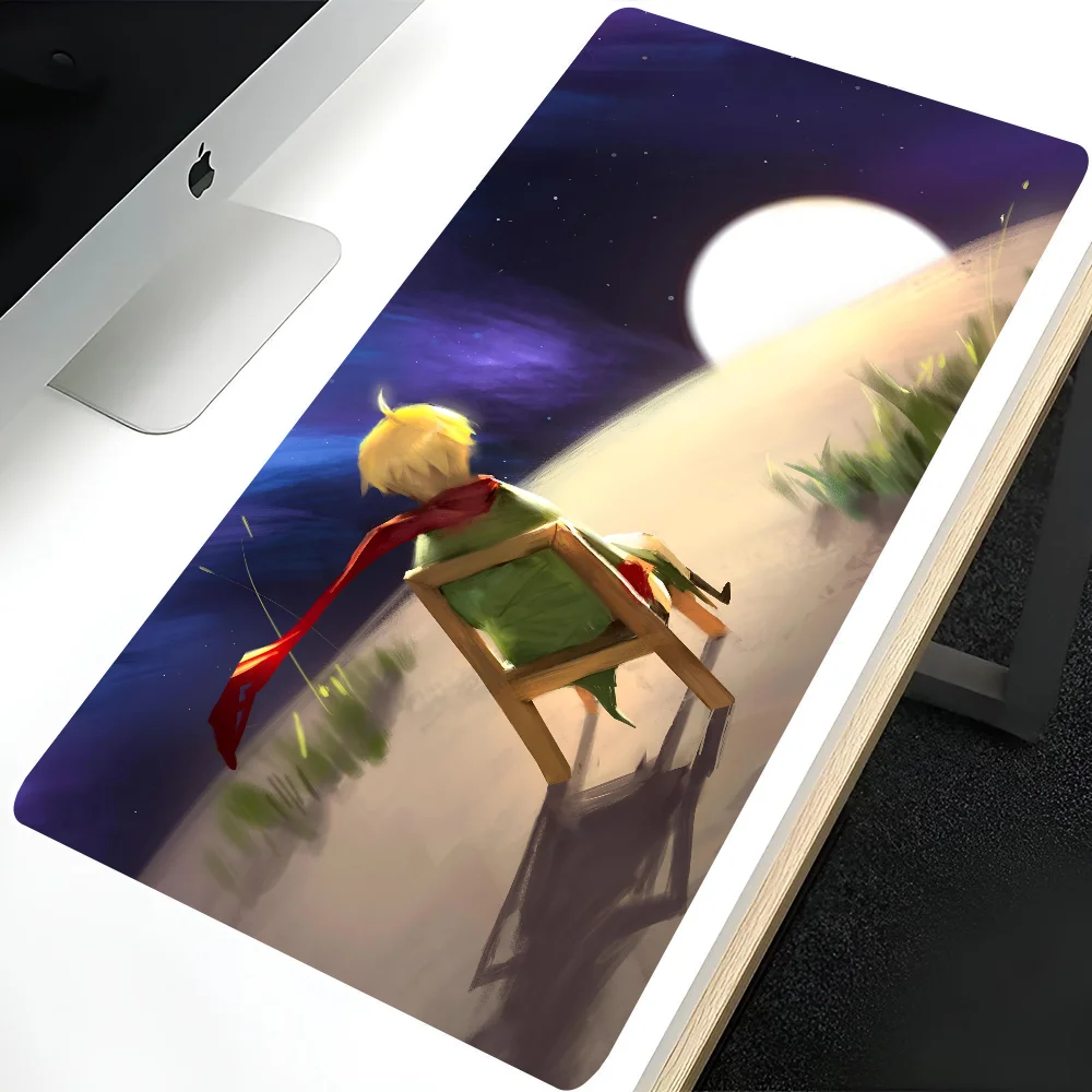 

1pc hot cute L-Le Petit Prince Non-slip Mouse Pad Suitable For Office Computers Laptops E-sports Game Desk Mats XXL Keyboard