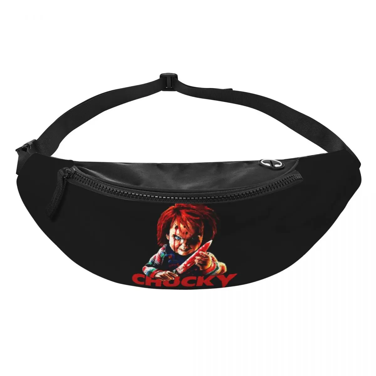 Chucky Killer Horror Halloween marsupio per viaggiare donna uomo bambino gioca film Crossbody marsupio telefono Money Pouch